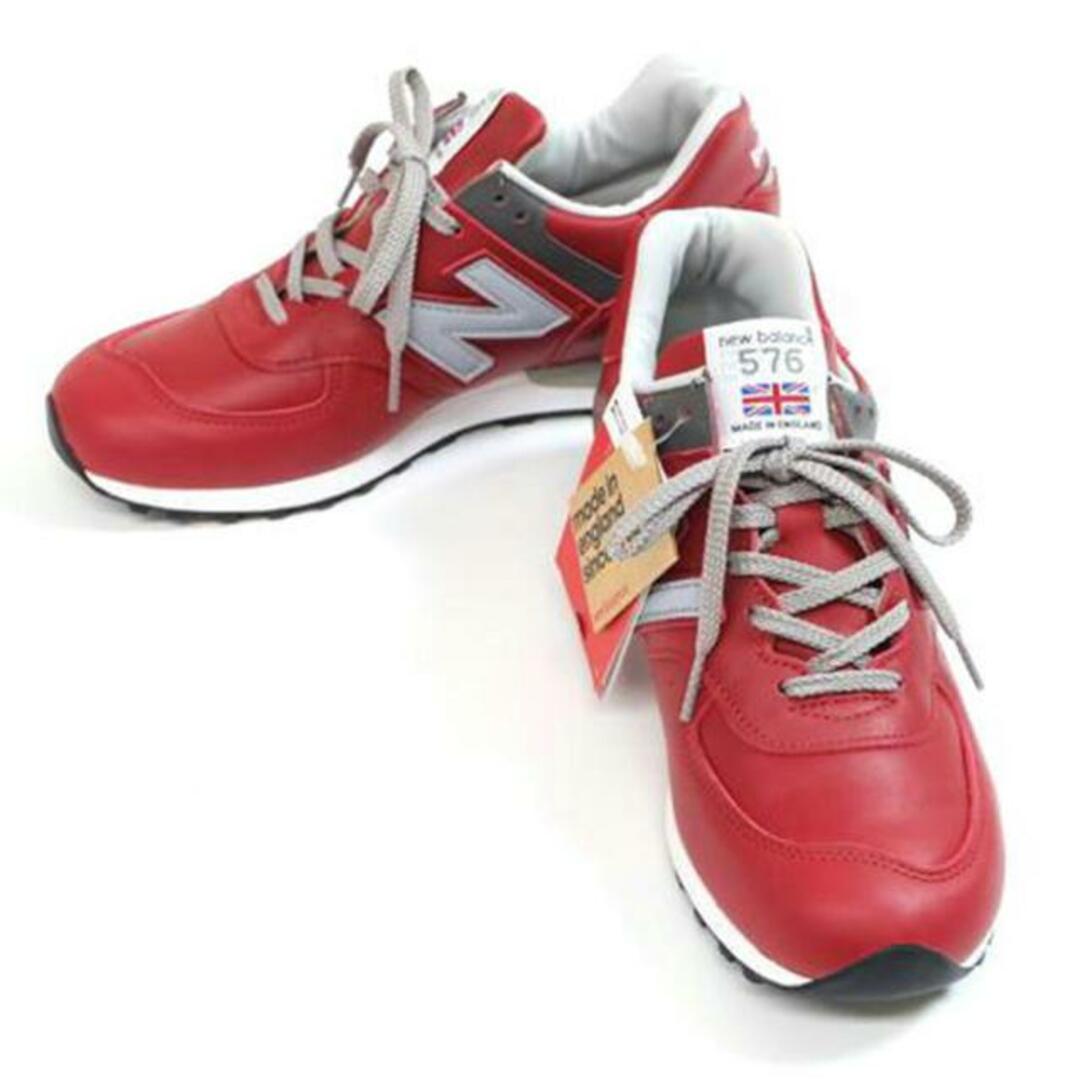 <br>new balance ニューバランス/NB576RED/25.5/メンズスニーカー/SAランク/71【中古】 メンズの靴/シューズ(スニーカー)の商品写真