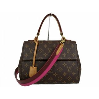 ルイヴィトン(LOUIS VUITTON)の【布袋あり】LOUIS VUITTON　ルイヴィトン　クリニューBB　M42738　ハンドバッグ　ショルダーバッグ　モノグラム　ブラウン×ピンク　レディース　ギフト　プレゼント包装可【中古】松前R56号店(ハンドバッグ)