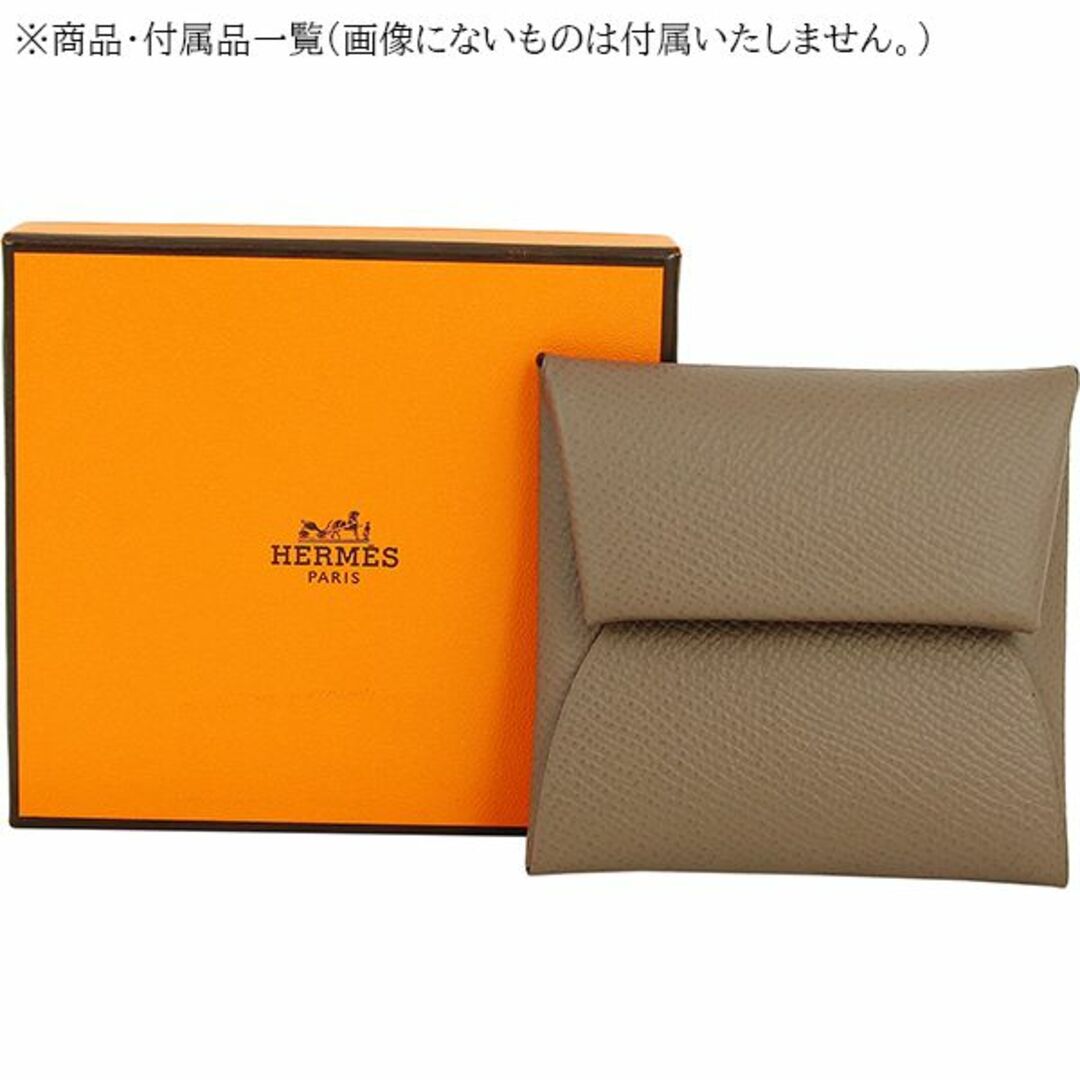 Hermes(エルメス)のエルメス コインケース 小銭入れ レディース メンズ バスティア エトゥープ 新品 1009 メンズのファッション小物(コインケース/小銭入れ)の商品写真