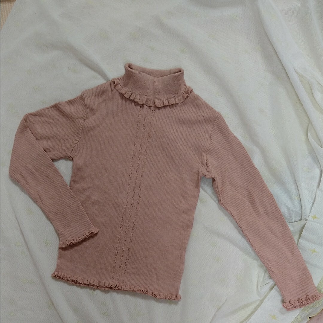 Souris(スーリー)のスーリー　タートル　ニット　130 キッズ/ベビー/マタニティのキッズ服女の子用(90cm~)(ニット)の商品写真