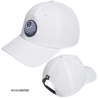 アディダス(adidas)の新品タグ付き　adidas golf 　ロゴ　キャップ(ウエア)