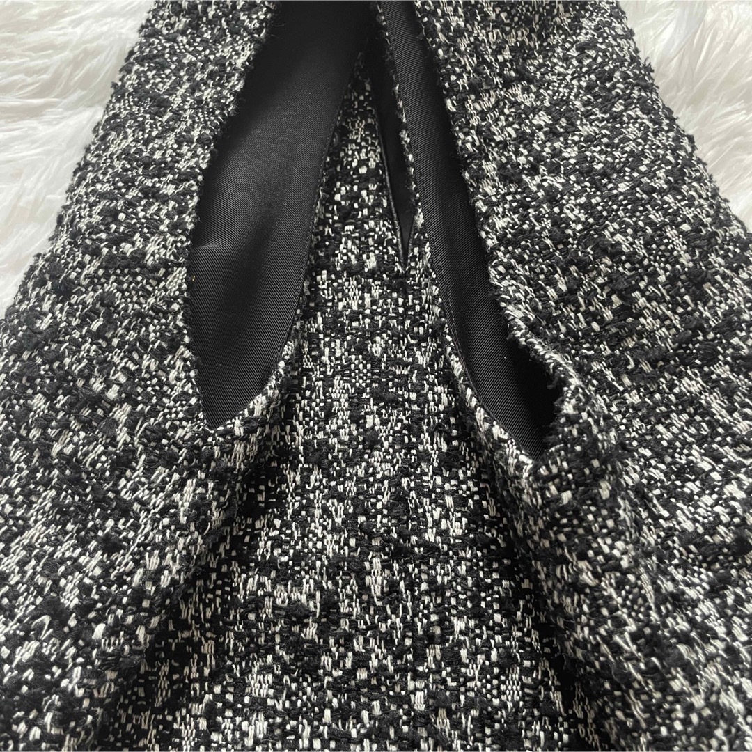 ANAYI(アナイ)のANAY♡アナイ　スラブツィードジャンパースカート　グレー　ツイード　38サイズ レディースのワンピース(その他)の商品写真