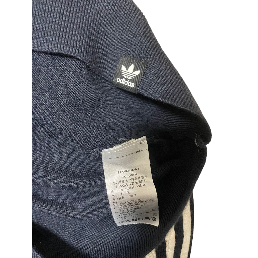 adidas(アディダス)のNOAH NYC × Adidas Originals V neck kint  メンズのトップス(ニット/セーター)の商品写真