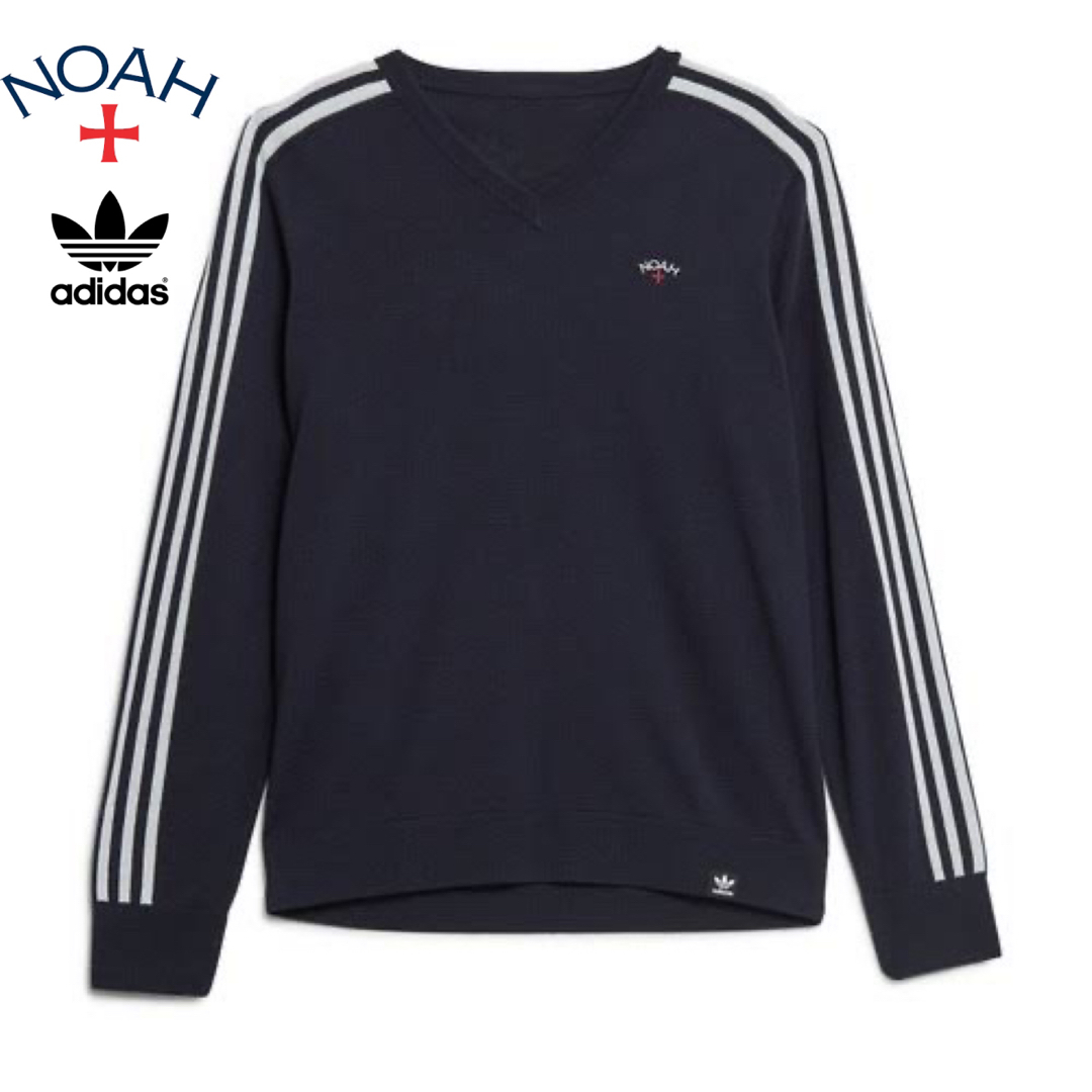 adidas(アディダス)のNOAH NYC × Adidas Originals V neck kint  メンズのトップス(ニット/セーター)の商品写真