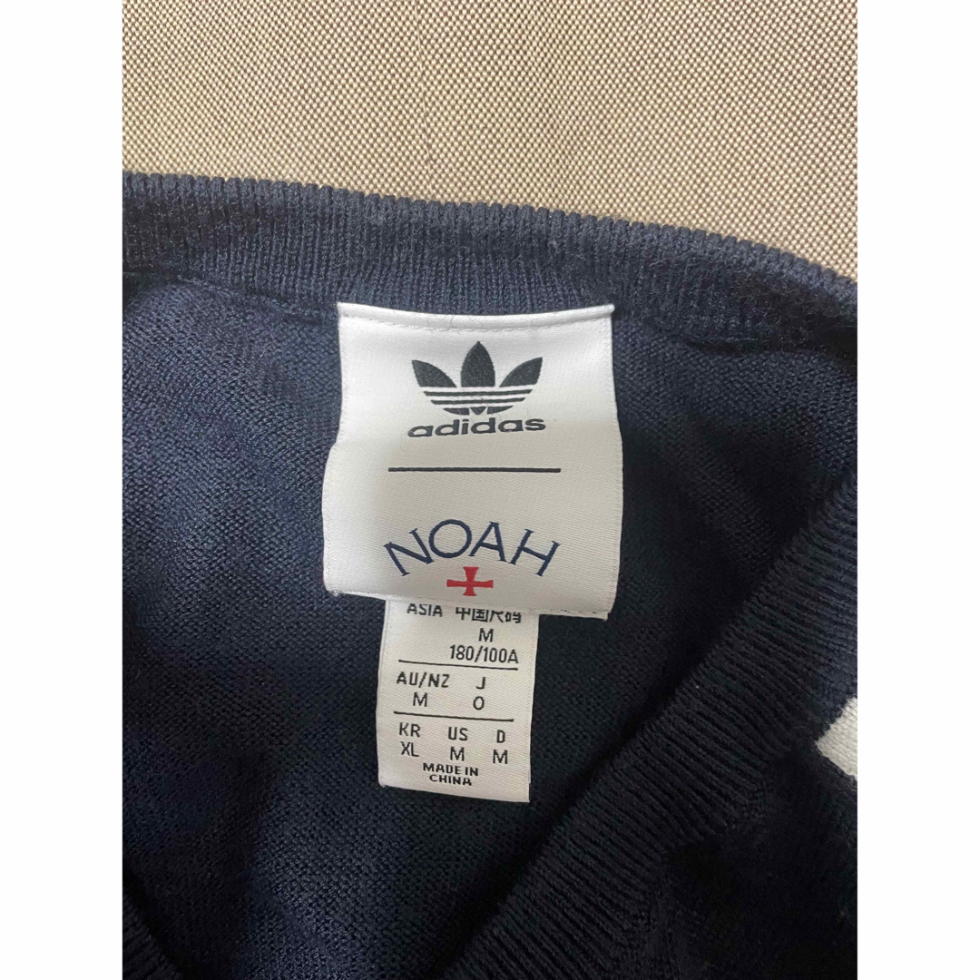 adidas(アディダス)のNOAH NYC × Adidas Originals V neck kint  メンズのトップス(ニット/セーター)の商品写真