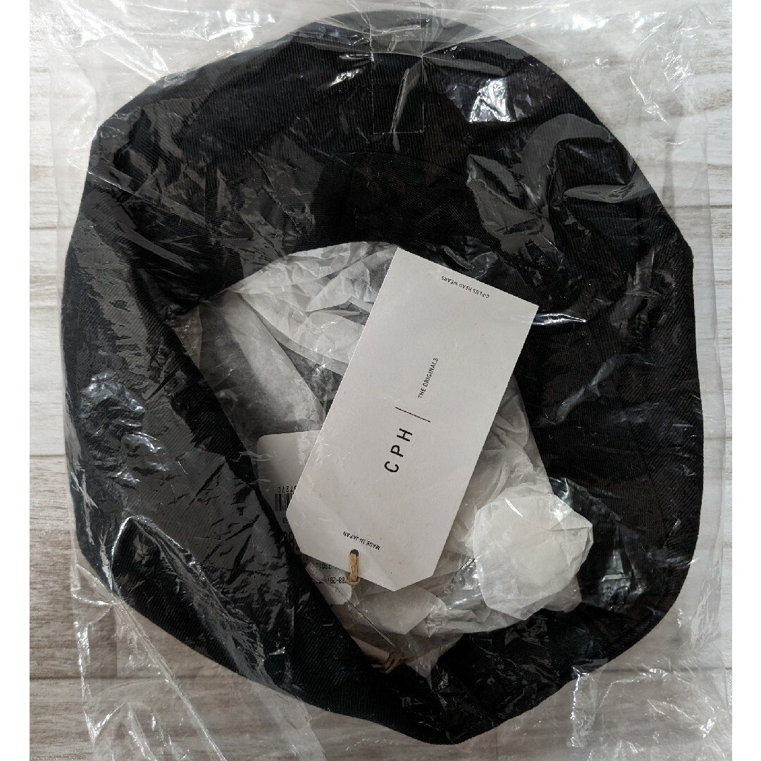 C-PLUS HEAD WEAR(シープラスヘッドウェアー)のCPH キャスケット 575型 ブラック メンズの帽子(キャスケット)の商品写真