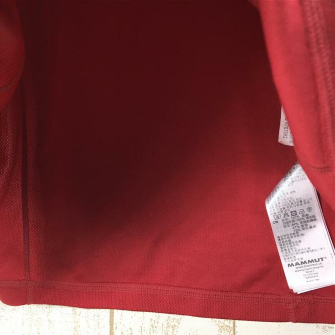 Mammut(マムート)のMENs S  マムート MTR 141 ジップ Tシャツ アジアンフィット MTR 141 Zip T-Shirts AF MAMMUT 1041-05810 レッド系 メンズのメンズ その他(その他)の商品写真