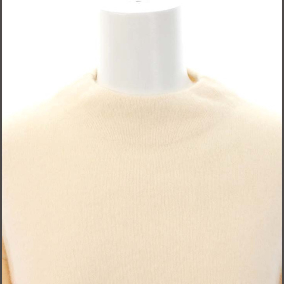 Ballsey(ボールジィ)のボールジー トゥモローランド ドルマン五分袖ニット セーター S アイボリー レディースのトップス(ニット/セーター)の商品写真