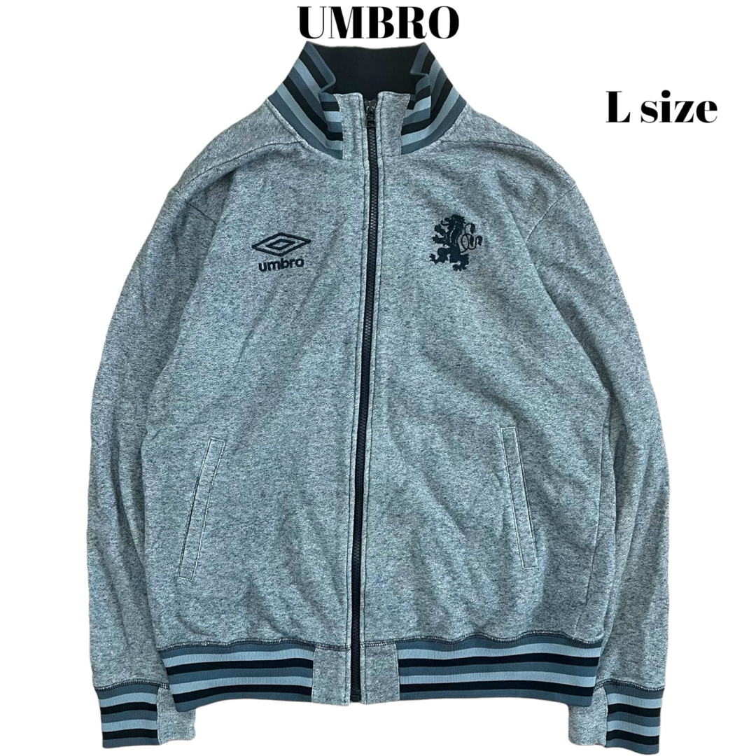 UMBRO - 00's UMBRO トラックジャケット 刺繍ロゴ 柴田ひかり テック 