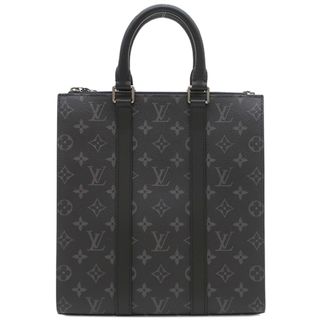 ルイヴィトン(LOUIS VUITTON)のルイヴィトン LOUIS VUITTON 2WAYバッグ サックプラ・クロス モノグラム・エクリプス ブラック シルバー金具 黒 ショルダー  M46456 RFID 【保存袋】【中古】(ショルダーバッグ)