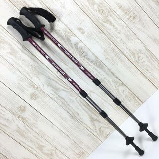 モンベル(mont bell)のS  モンベル アルパイン ポール アンチショック Sサイズ Alpine Pole Anti-Shock S アルミ製 トレッキングポール 2本組 MONTBELL パープル系(その他)