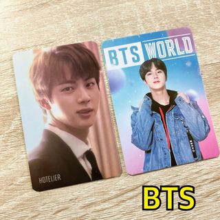 BTS WORLD OST特典 LE 限定版 付属トレカ 2枚セット ジン(アイドルグッズ)