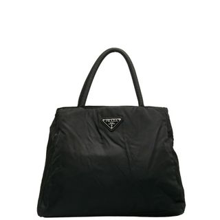 プラダ(PRADA)のプラダ 三角ロゴプレート ハンドバッグ ナイロン レディース PRADA 【1-0141691】(ハンドバッグ)