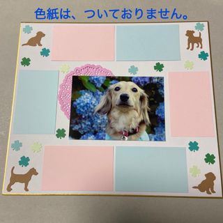 愛犬家の方へ☆寄せ書き、アルバムに☆退職、人事異動、引越に(547k)(犬)