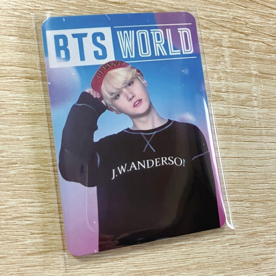 BTS WORLD OST ラゲッジタグ 特典 トレカ 7枚セット エンタメ/ホビーのタレントグッズ(アイドルグッズ)の商品写真