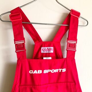 GAB SPORTS WINGS ツナギ オーバーオール モータースポーツ 赤色(その他)