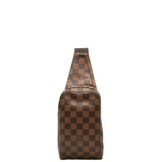 ルイヴィトン(LOUIS VUITTON)のルイ ヴィトン ダミエ ジェロニモス ボディバッグ ウエストバッグ N51994 PVC メンズ LOUIS VUITTON 【222-43035】(ショルダーバッグ)