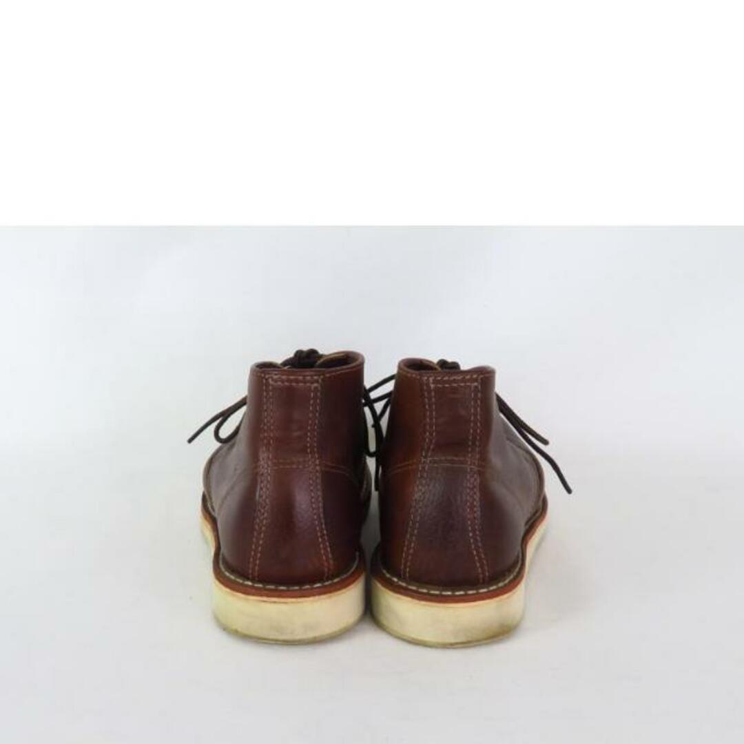 <br>REDWING レッドウイング/チャッカブーツ ブラウン/3141/7.5/メンズスシューズ/ABランク/81【中古】 メンズの靴/シューズ(ブーツ)の商品写真