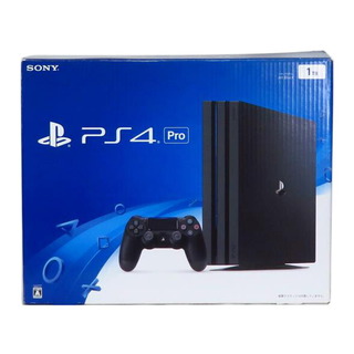 SONY ソニー/プレイステーションPro 4/1TB ジェットブラック/CUH-7000B/5665960/ゲーム機/Bランク/81【中古】(家庭用ゲーム機本体)