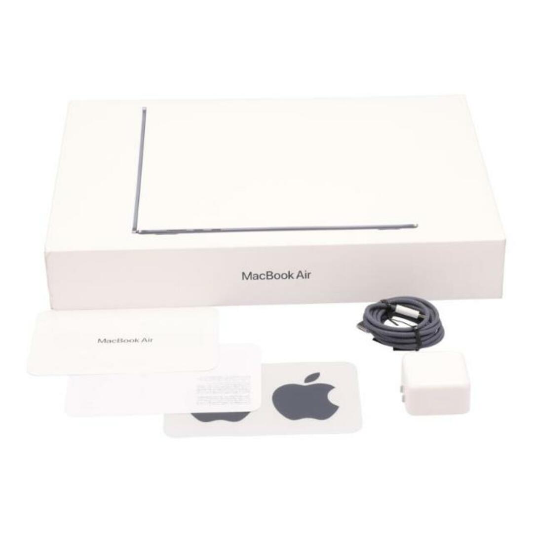 Apple アップル/MacBook Air(15インチ,M2,2023)/MQKW3J/A/GFK4X3FDY2/パソコン/Aランク/82【中古】 スマホ/家電/カメラのPC/タブレット(ノートPC)の商品写真