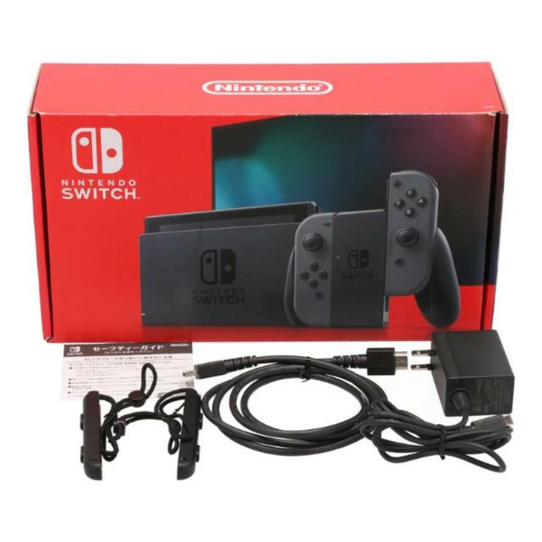 NINTENDO 任天堂/SWITCH/HAC-001(-01)/XKJ40035765901/ゲーム機/Bランク/82【中古】 エンタメ/ホビーのゲームソフト/ゲーム機本体(携帯用ゲーム機本体)の商品写真