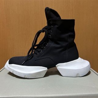 ダークシャドウ(DRKSHDW)のリックオウエンスDRKSHDW ARMY Boots ハイカットスニーカー(スニーカー)