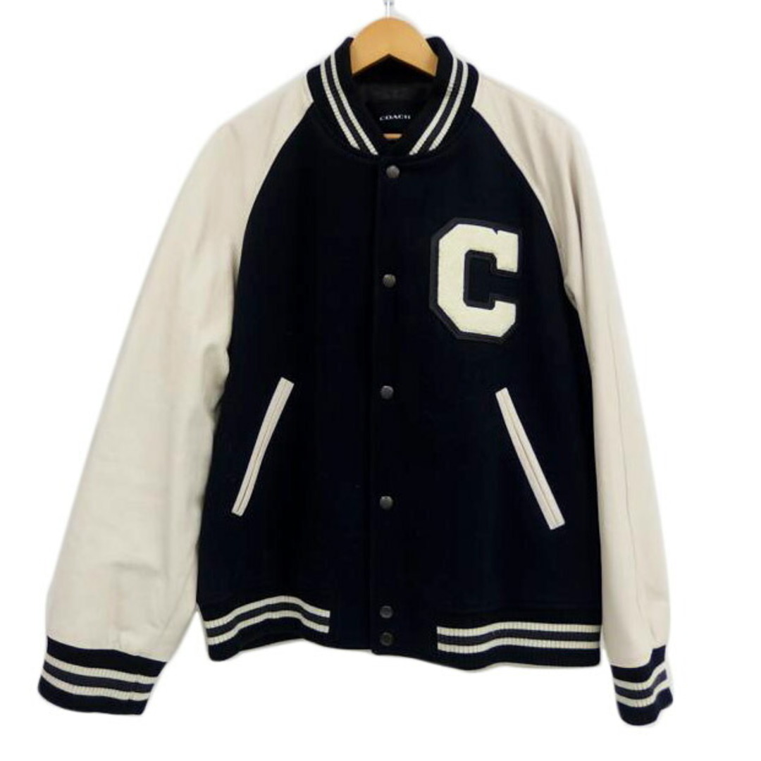 COACH コーチ/レザー切替スタジャン/CF802/XL/メンズアウター/ABランク/82【中古】 メンズのジャケット/アウター(ダッフルコート)の商品写真