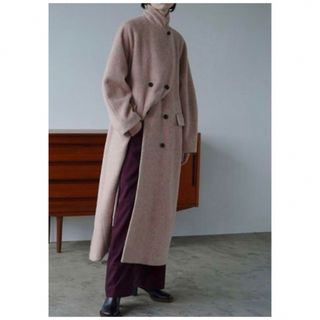 CLANE DOUBLE WOOL LONG COAT