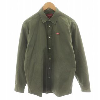 シュプリーム(Supreme)のSUPREME 22FW Small Box Shirt シャツ S オリーブ(シャツ)