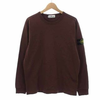 STONE ISLAND GAUZED COTTON JERSEY 茶