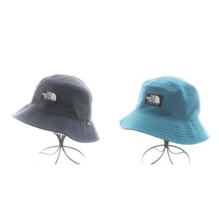 ザノースフェイス(THE NORTH FACE)のTHE NORTH FACE バケットハット 帽子 ロゴ リバーシブル 紺 青(その他)