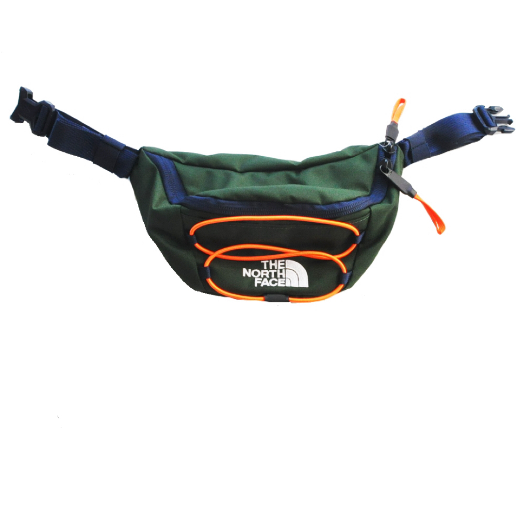 THE NORTH FACE(ザノースフェイス)のJESTER LUMBAR GREEN x ORANGE US MODEL  メンズのバッグ(ウエストポーチ)の商品写真