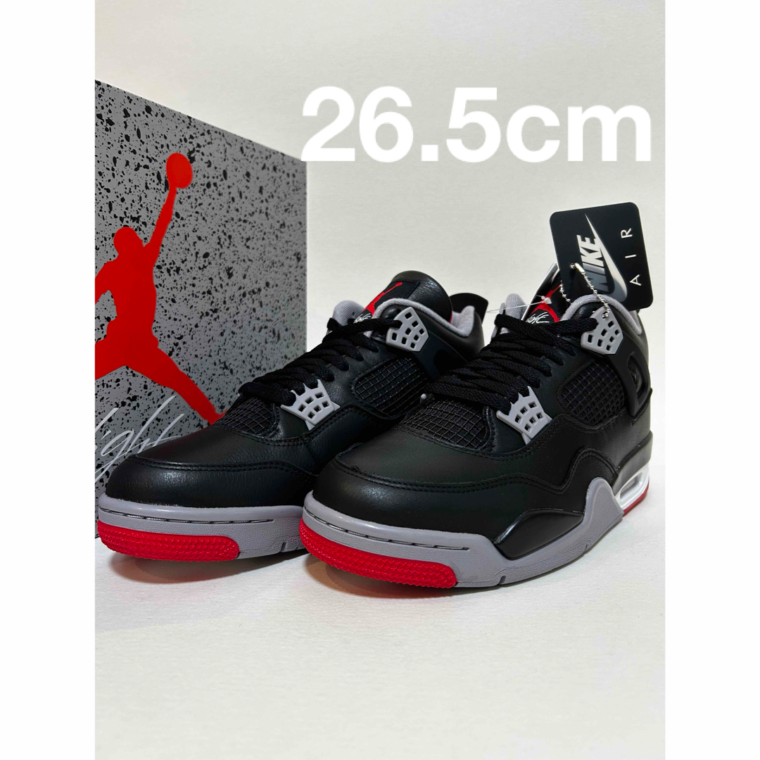 Jordan Brand（NIKE）(ジョーダン)のNike Air Jordan 4 Retro "Bred Reimagined メンズの靴/シューズ(スニーカー)の商品写真