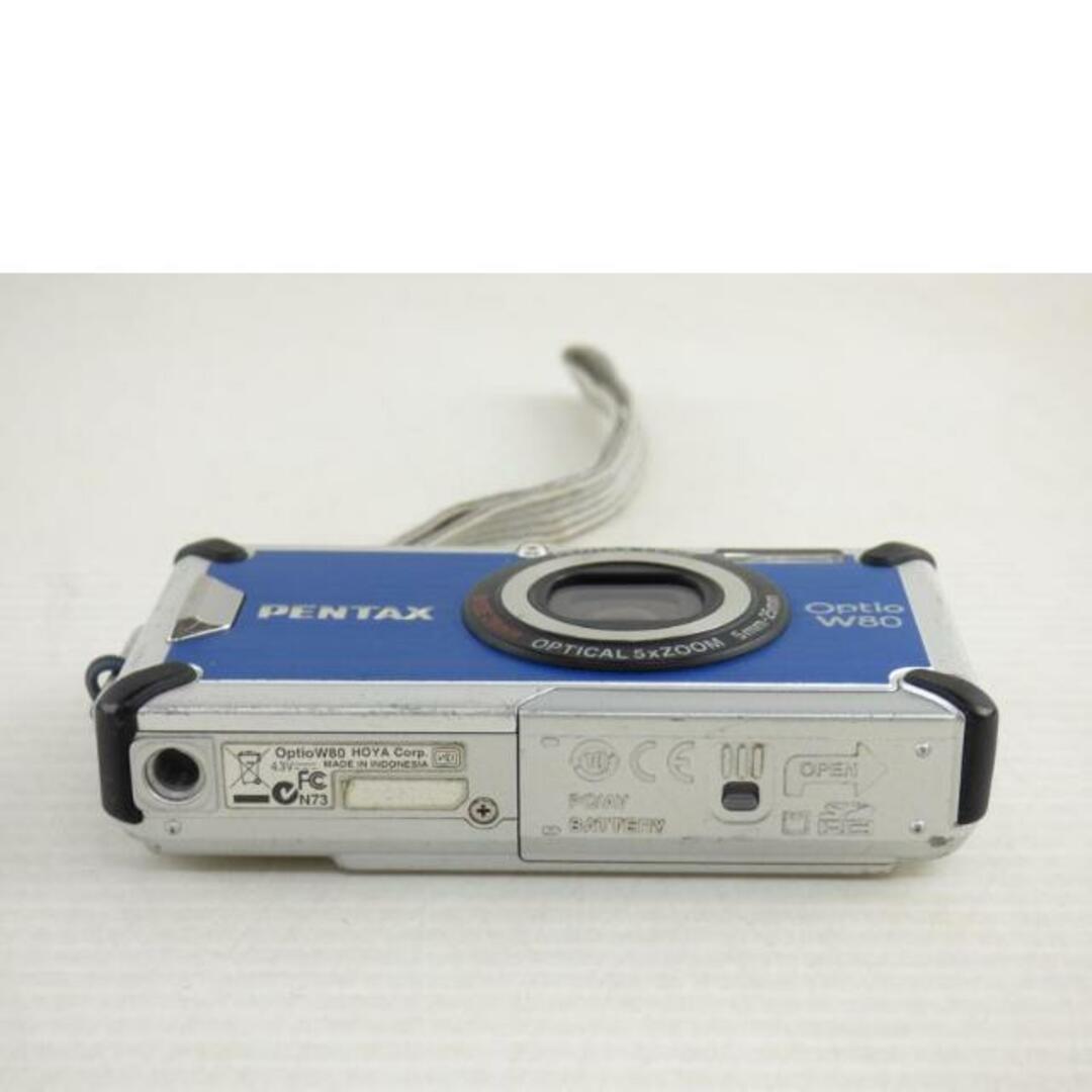 PENTAX ペンタックス/デジタルカメラ/Optio W80/Cランク/64 PENTAX ペンタックス/デジタルカメラ/Optio W80/Cランク/64