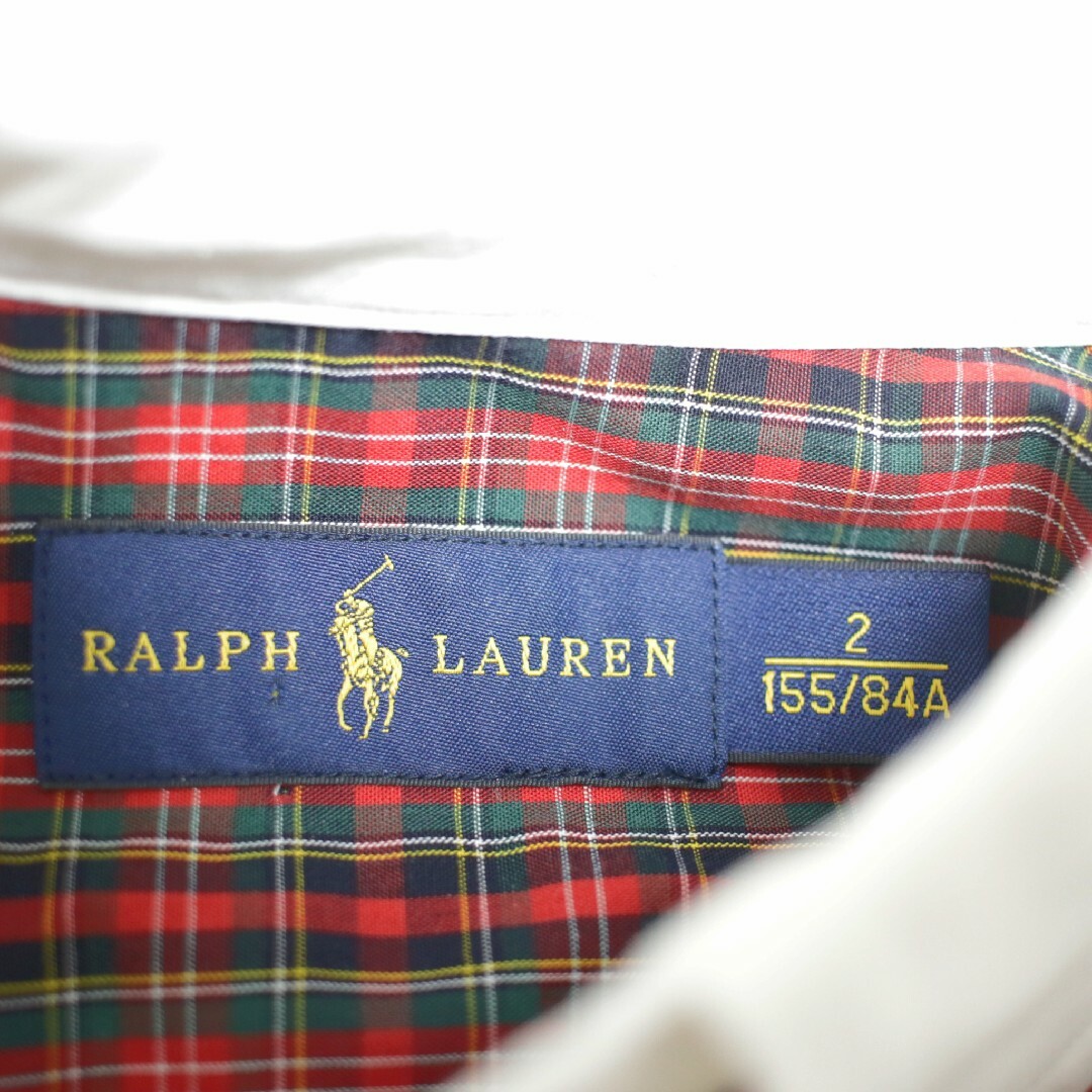 Ralph Lauren(ラルフローレン)のRalph Lauren check dress 155/84A レディースのワンピース(ひざ丈ワンピース)の商品写真