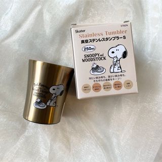 スヌーピー(SNOOPY)のスヌーピー  真空断熱ステンレス２層タンブラー   250ml(キャラクターグッズ)