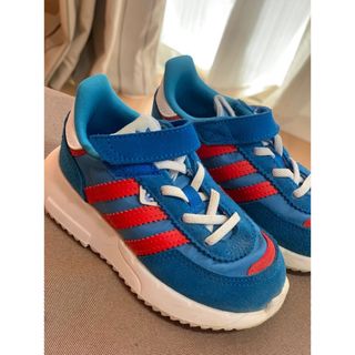 アディダス(adidas)のadidas キッズ14cm キッズ レトロピーGX921BLUR(スニーカー)