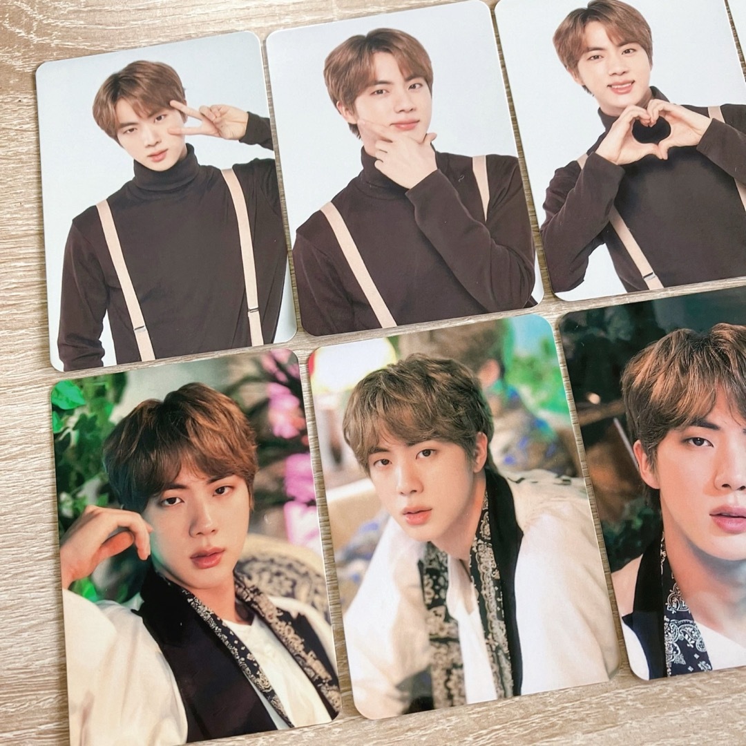 BTS 5TH MUSTER 2019 ミニフォト ケース付き JIN ジン エンタメ/ホビーのタレントグッズ(アイドルグッズ)の商品写真