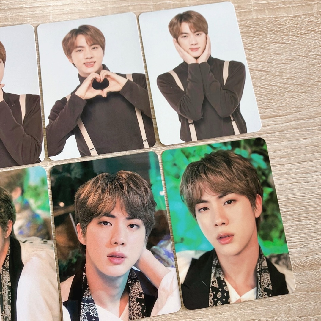 BTS 5TH MUSTER 2019 ミニフォト ケース付き JIN ジン エンタメ/ホビーのタレントグッズ(アイドルグッズ)の商品写真