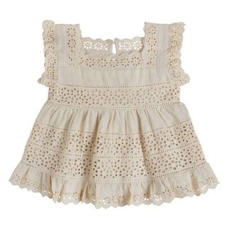 ソーアプルーム(SOOR PLOOM)の【Little Cotton Clothes】Avaブラウス　4-5Y(ブラウス)