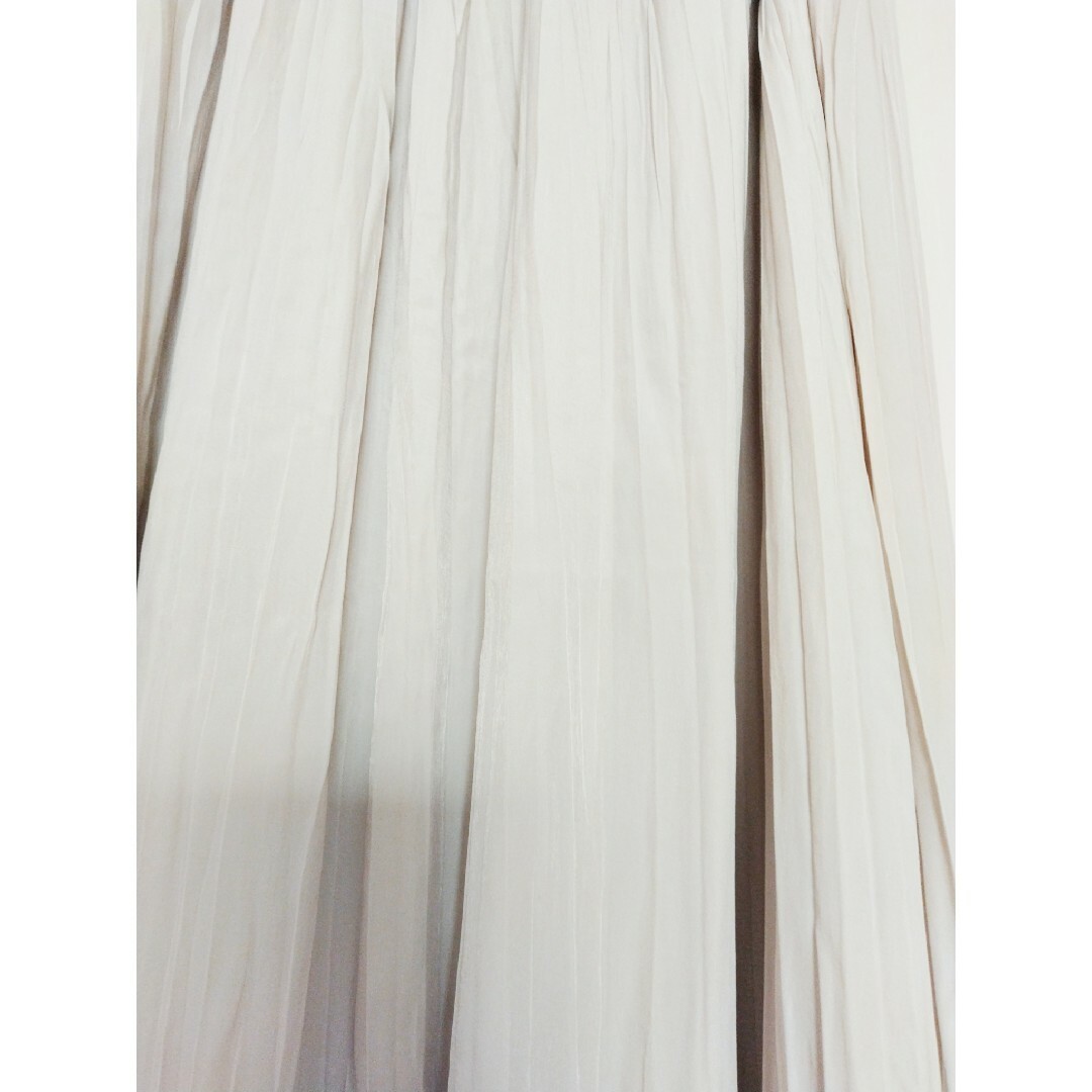 NATURAL BEAUTY BASIC(ナチュラルビューティーベーシック)のナチュラルビューティーベーシック　ランダムプリーツスカート　ロングスカート レディースのスカート(ロングスカート)の商品写真