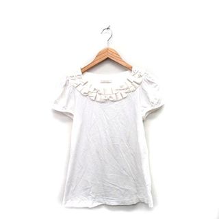 Aveniretoile - アベニールエトワール カットソー Tシャツ 半袖 ビジュー リボン コットン