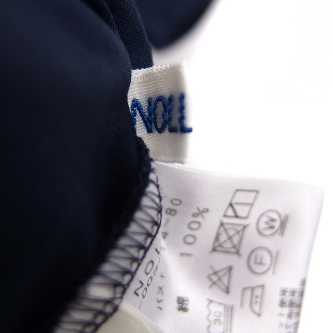 NOLLEY'S(ノーリーズ)のノーリーズ カットソー Tシャツ Vネック タック コットン 綿 五分袖 36  レディースのトップス(その他)の商品写真