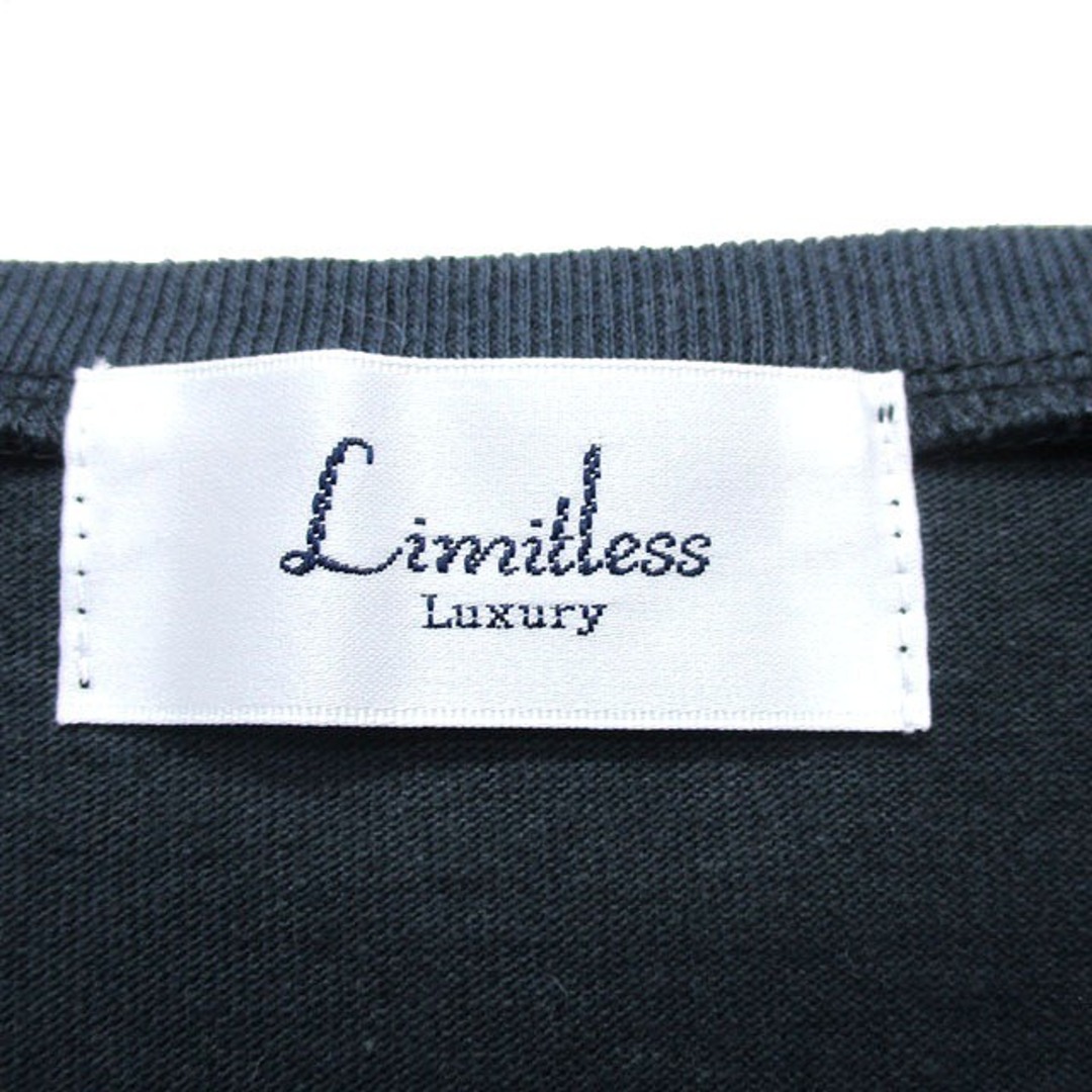LIMITLESS LUXURY(リミットレスラグジュアリー)のリミットレスラグジュアリー ワンピース ロング 半袖 コットン シンプル レディースのワンピース(ロングワンピース/マキシワンピース)の商品写真