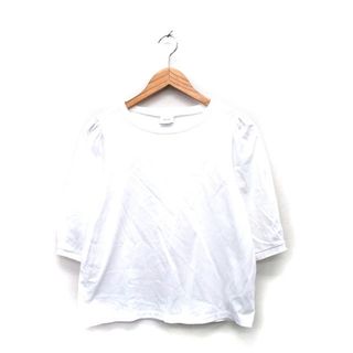 Spick & Span - スピック&スパン カットソー Tシャツ 七分袖 ギャザー コットン シンプル