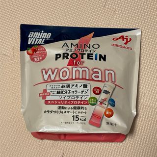 アジノモト(味の素)のアミノプロテイン for woman 30本入り ストロベリー味(プロテイン)