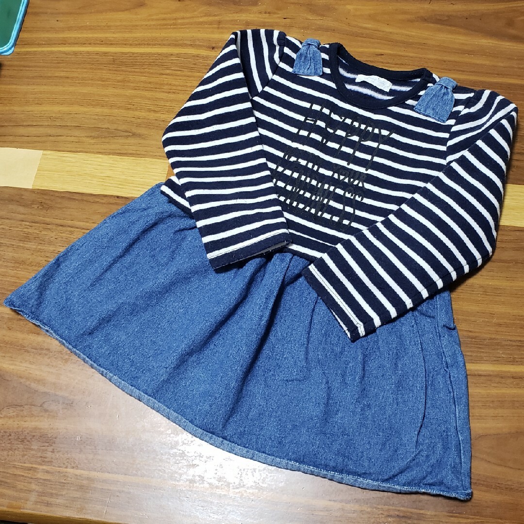 ■子供服　女の子　トップス　120cm　長袖 キッズ/ベビー/マタニティのキッズ服女の子用(90cm~)(Tシャツ/カットソー)の商品写真