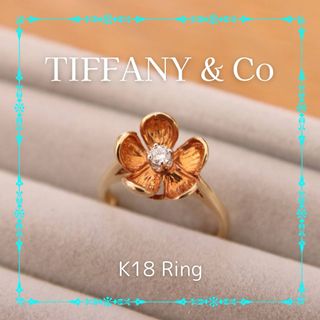 ティファニー(Tiffany & Co.)のTIFFANY K18 ダイヤモンドリング(リング(指輪))