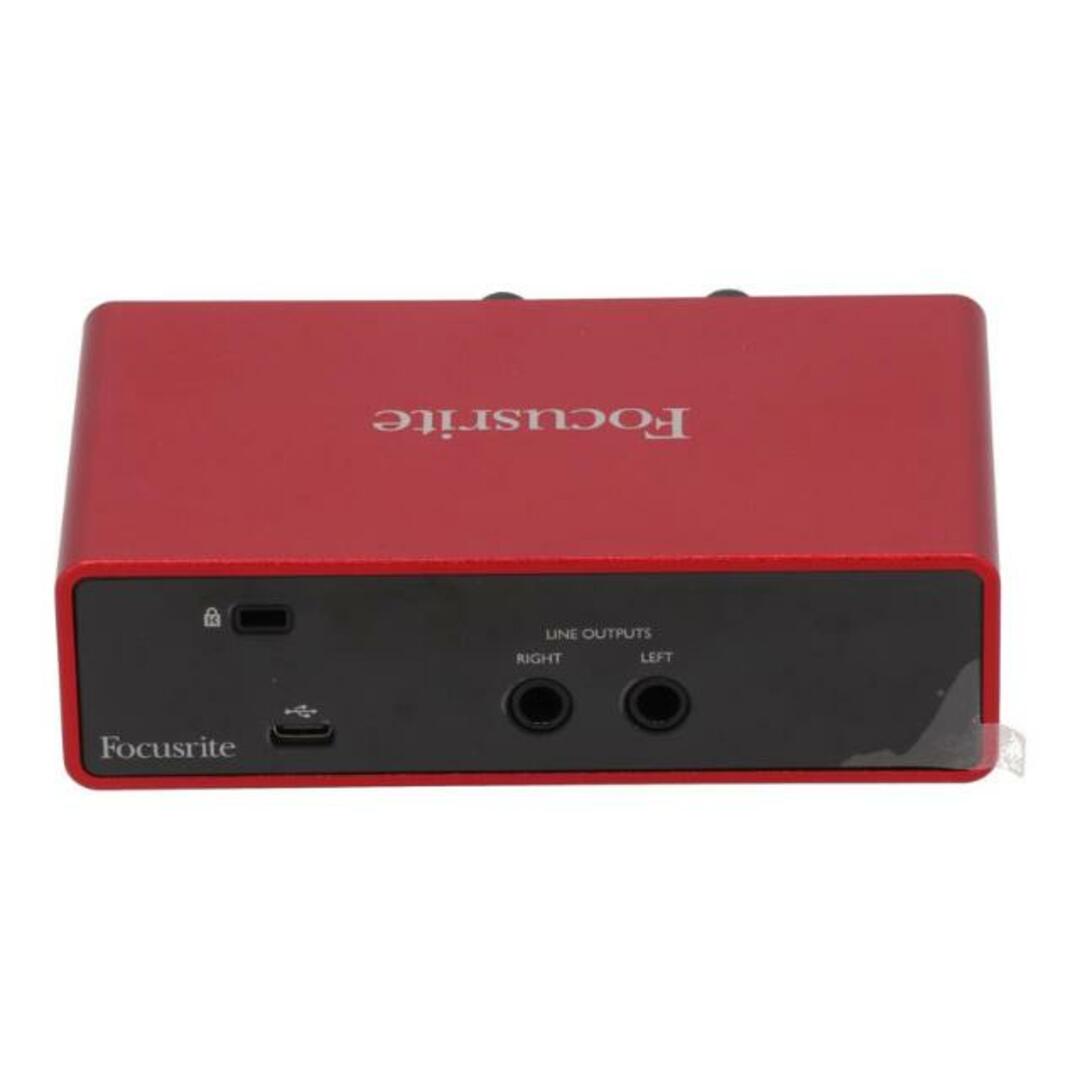 FOCUSRITE フォーカスライト/オーディオインターフェース FOCUSRITE フォーカスライト/オーディオインターフェース