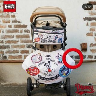 ディズニー(Disney)のリトシー ディズニー ベビーカー アンダーバック トミカ(ベビーカー用アクセサリー)